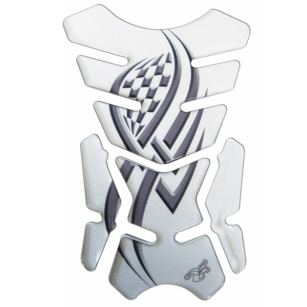 Motorrad Zubeh�r MAD Lignes Schwarz Transparent