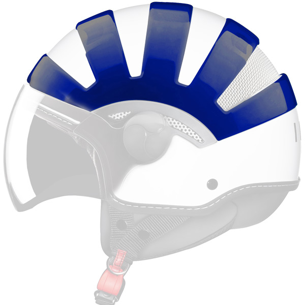 Motorradhelm-Zubeh�r IDI Cover Blau Cobalt