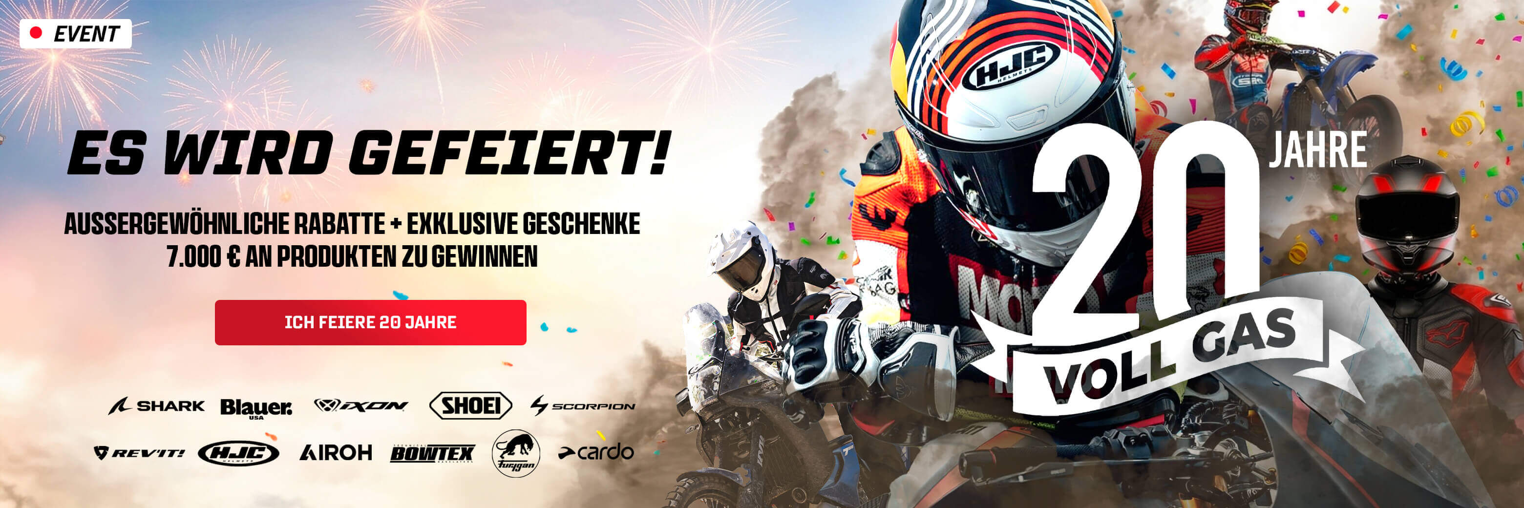 20 Jahre voll Gas: es wird gefeiert!