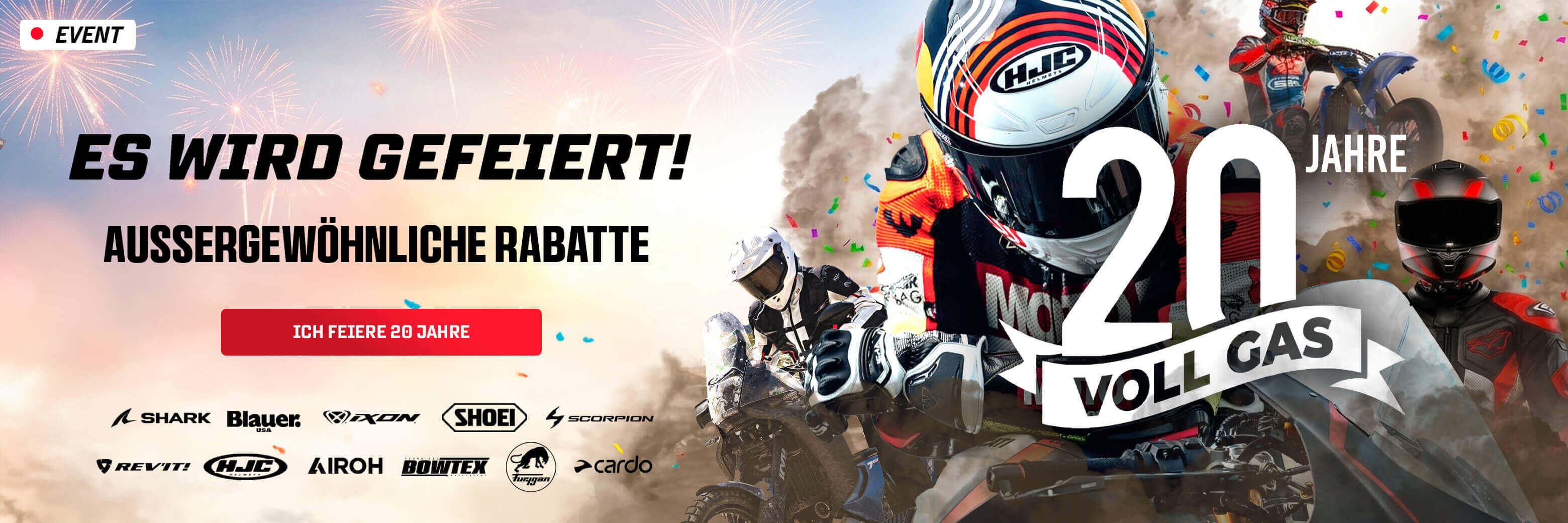 20 Jahre voll Gas: es wird gefeiert!