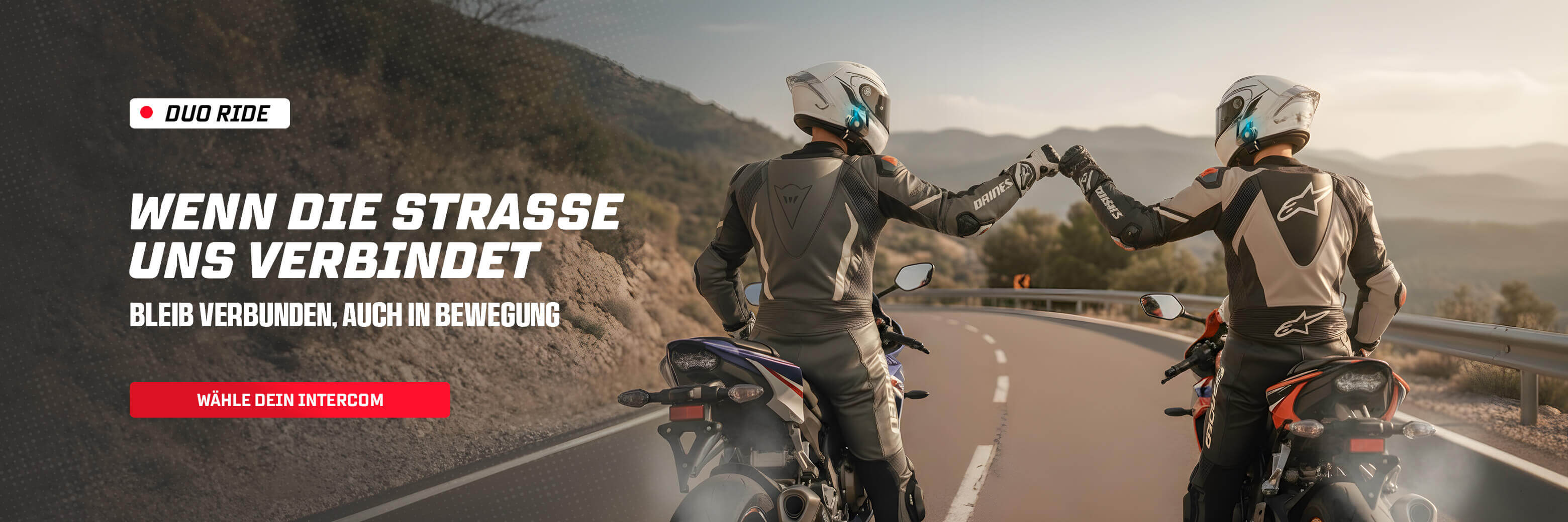 Duo Ride: bleib verbunden, auch in Bewegung