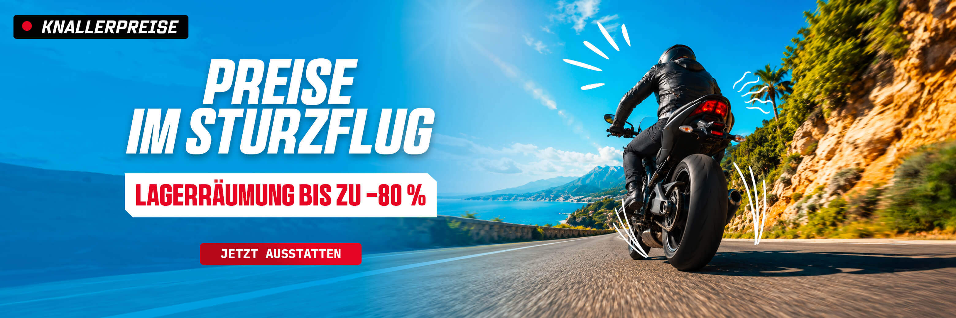 Preise im Sturzflug:  Lagerra�miung bis zu -80%