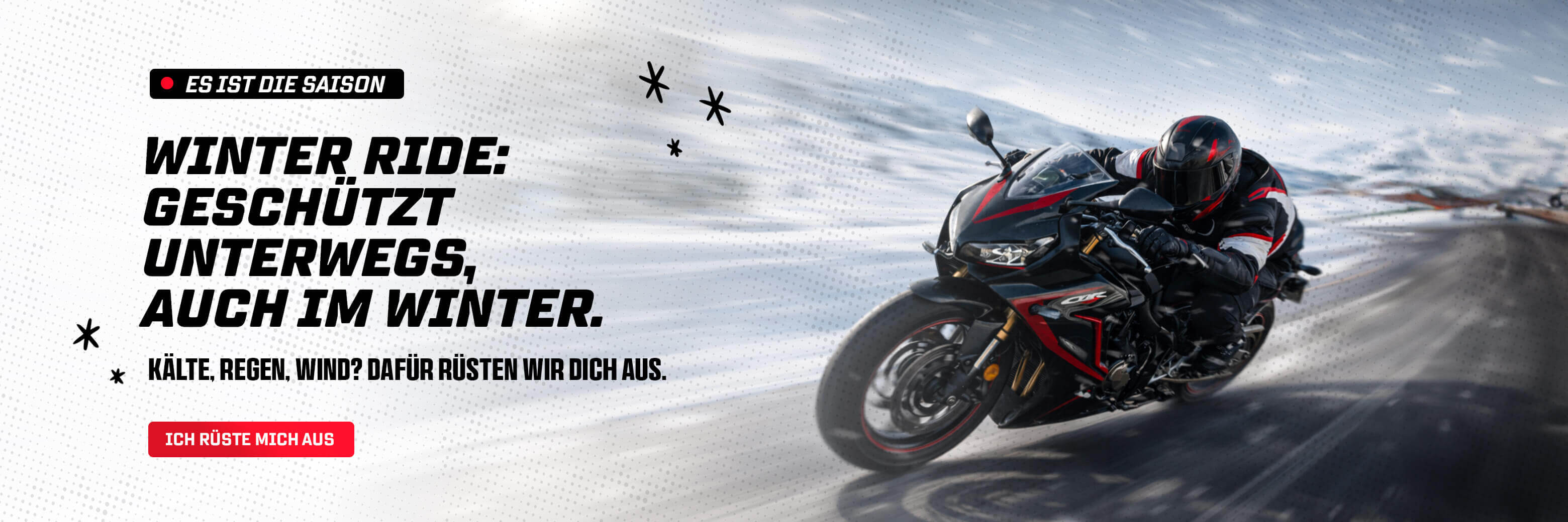 Winter Ride: Gesch�tzt unterwegs, auch im Winter