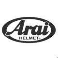 Helm-Ersatzteile Arai Plaque Pivot Super Adsis X2 : Script3 Black/Silver