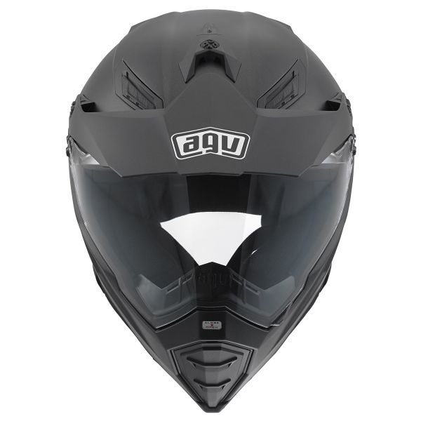 AGV AX-8 Dual Evo Schwarz Matt