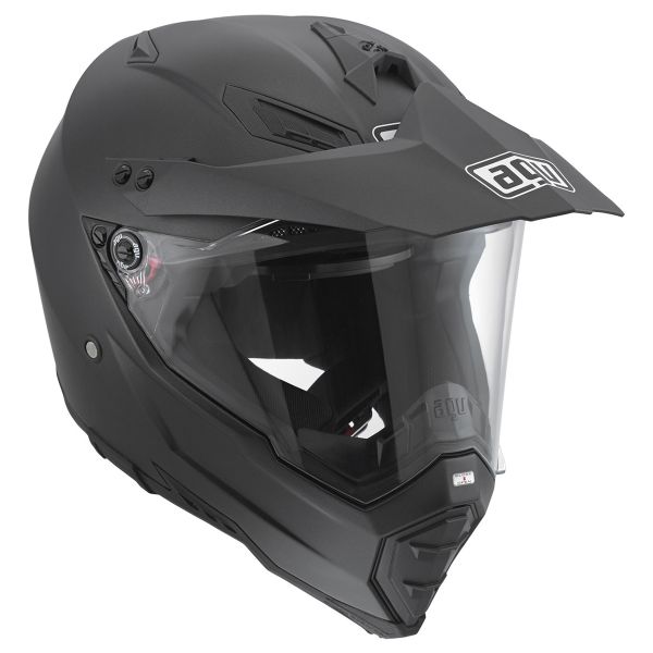 AGV AX-8 Dual Evo Schwarz Matt