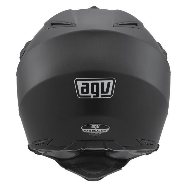 AGV AX-8 Dual Evo Schwarz Matt