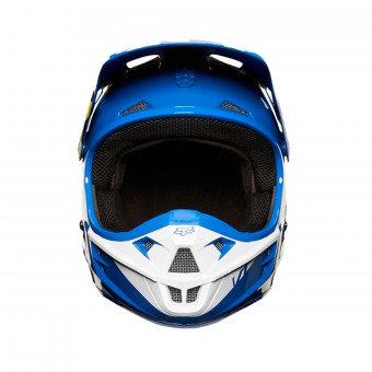 FOX V1 Race Blue White