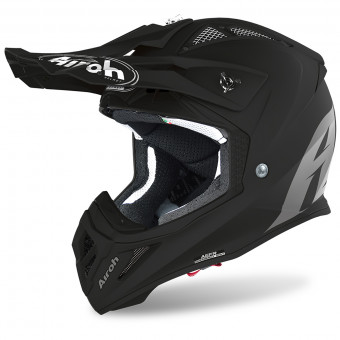 Casque Cross Airoh Aviator Ace Black Matt