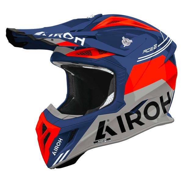 Cross Airoh Aviator Ace 2 Fury Cerulean Gloss