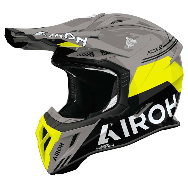 Cross Airoh Aviator Ace 2 Fury Yellow Gloss