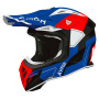 Casque Cross Airoh Aviator Ace 2 Shield Blue Red Gloss