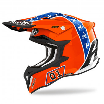 Casque Cross Airoh Strycker Hazzard Casque Cross Airoh Strycker Hazzard