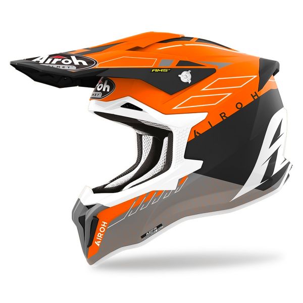 Cross Airoh Strycker Skin Orange Matt