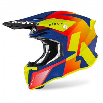 Casque Cross Airoh Twist 2.0 Lift Azure Matt Casque Cross Airoh Twist 2.0 Lift Azure Matt