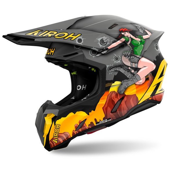 Cross Airoh Twist 3 Adventure Matt