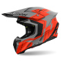 Casque Cross Airoh Twist 3 Dizzy Orange Fluo Matt