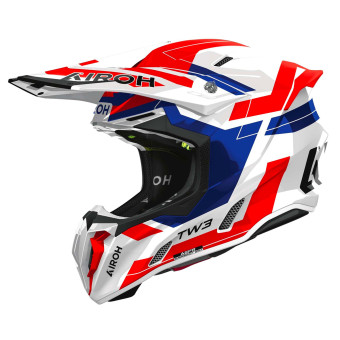Cross Airoh Twist 3 Dynasty Red Blue Gloss