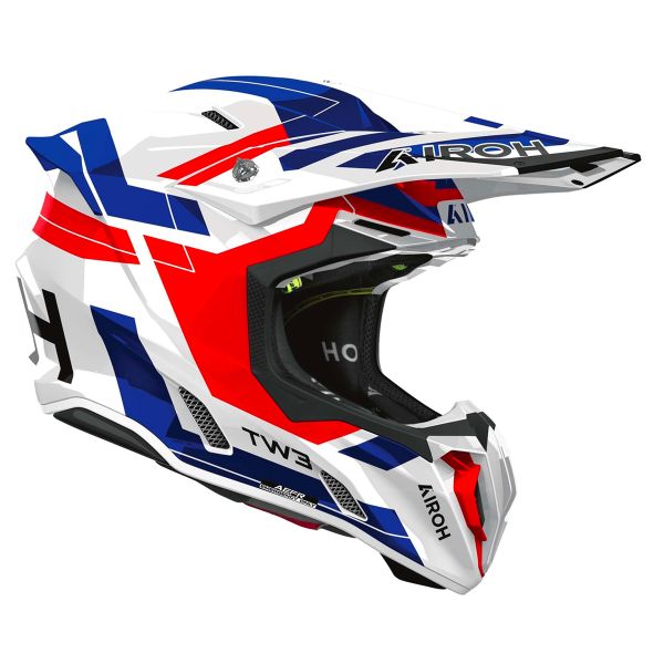 Airoh Twist 3 Dynasty Red Blue Gloss