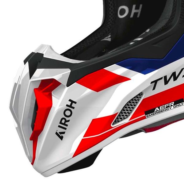 Airoh Twist 3 Dynasty Red Blue Gloss