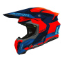 Casque Cross Airoh Twist 3 Fancy Orange Blue Gloss