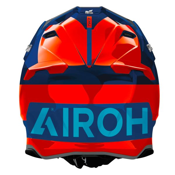 Airoh Twist 3 Fancy Orange Blue Gloss