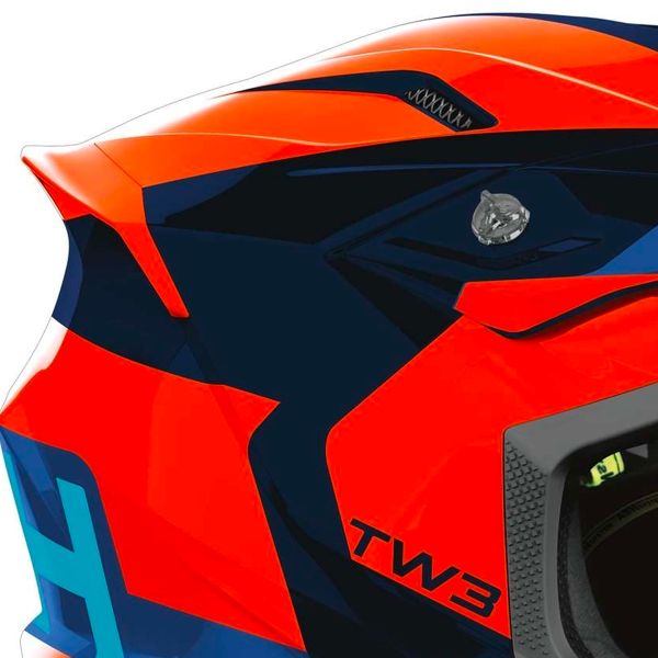 Airoh Twist 3 Fancy Orange Blue Gloss