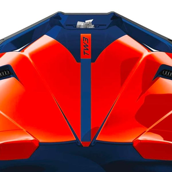 Airoh Twist 3 Fancy Orange Blue Gloss