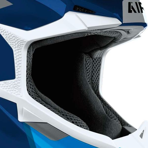 Airoh Wraaap Conquer Blue Gloss