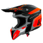 Casque Cross Airoh Wraaap Conquer Orange Matt