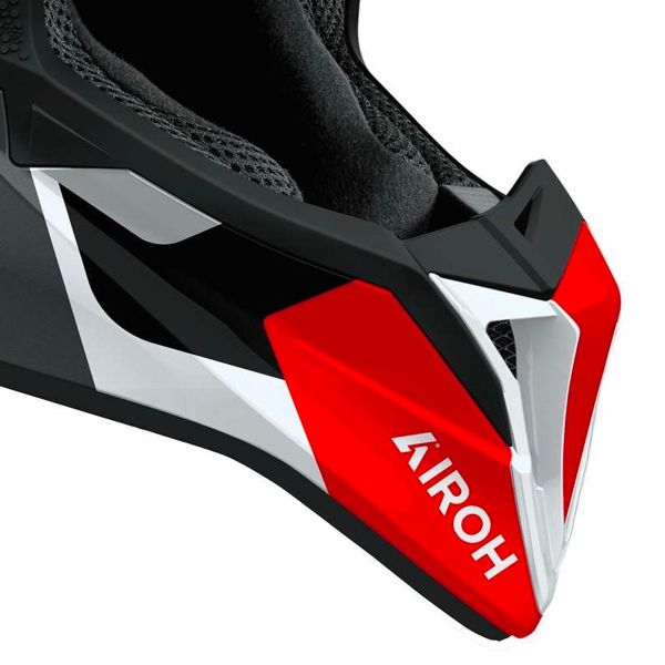 Airoh Wraaap Conquer Red Gloss