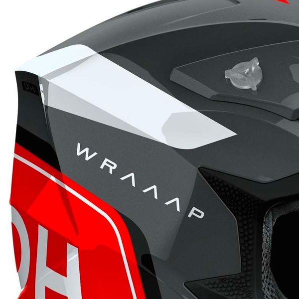 Airoh Wraaap Conquer Red Gloss