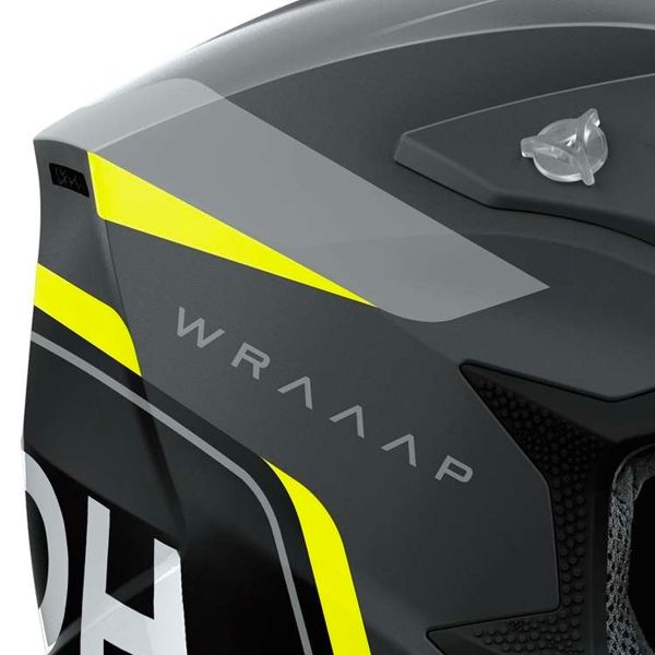 Airoh Wraaap Conquer Yellow Matt