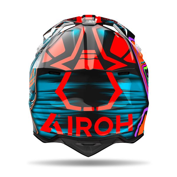 Airoh Wraaap Cyber Orange