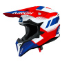 Casque Cross Airoh Wraaap Vision Red Blue Gloss