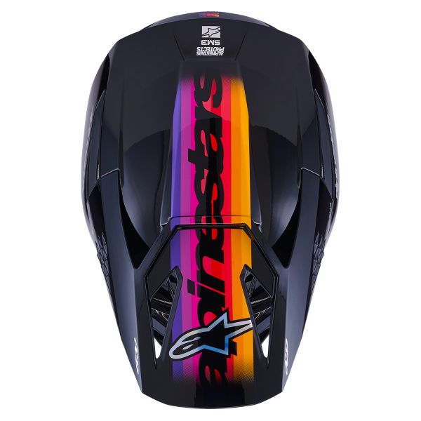 Alpinestars S-M3 Force Schwarz Glossy