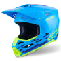 Casque Cross Alpinestars S-M3 Force Cyan Glossy