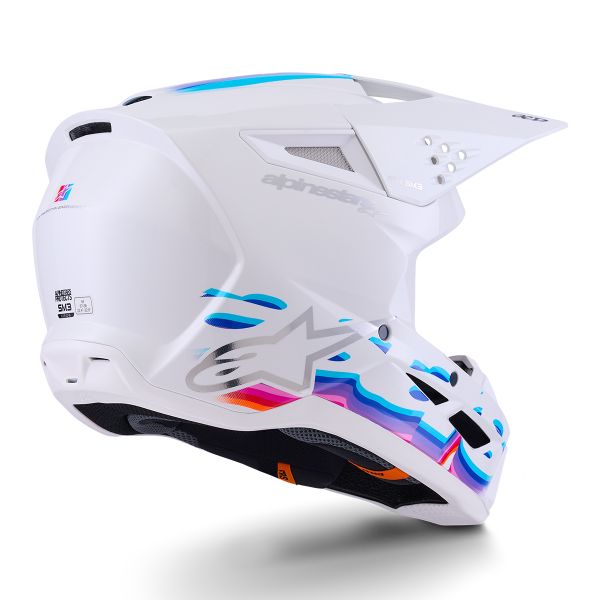 Alpinestars S-M3 Force White Glossy