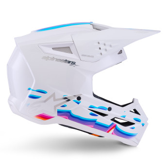 Alpinestars S-M3 Force White Glossy