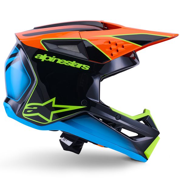 Alpinestars S-M3 Fray Black Orange Yellow FL G