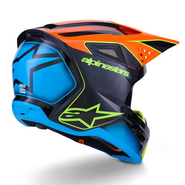 Alpinestars S-M3 Fray Black Orange Yellow FL G