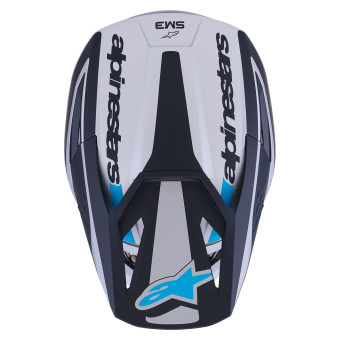 Alpinestars S-M3 Heat Silver Blue Black Matt