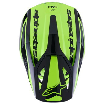 Alpinestars S-M3 Heat Yellow Fluo Black Glossy