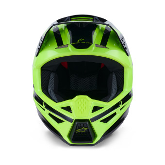 Alpinestars S-M3 Heat Yellow Fluo Black Glossy