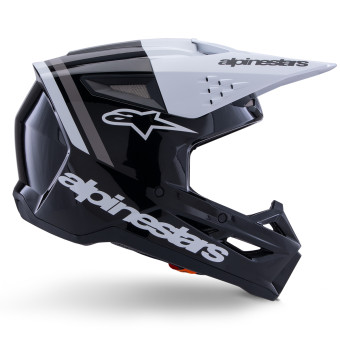 Alpinestars S-M3 Radium Black White Gray Glossy