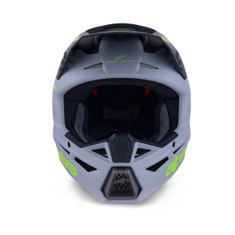 Alpinestars S-M3 Radium Gray Black Yellow FL Matt