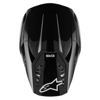 Alpinestars S-M3 Solid Black Glossy