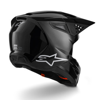 Alpinestars S-M3 Solid Black Glossy
