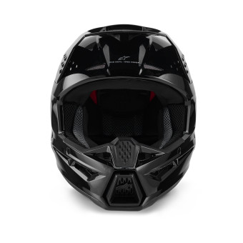 Alpinestars S-M3 Solid Black Glossy