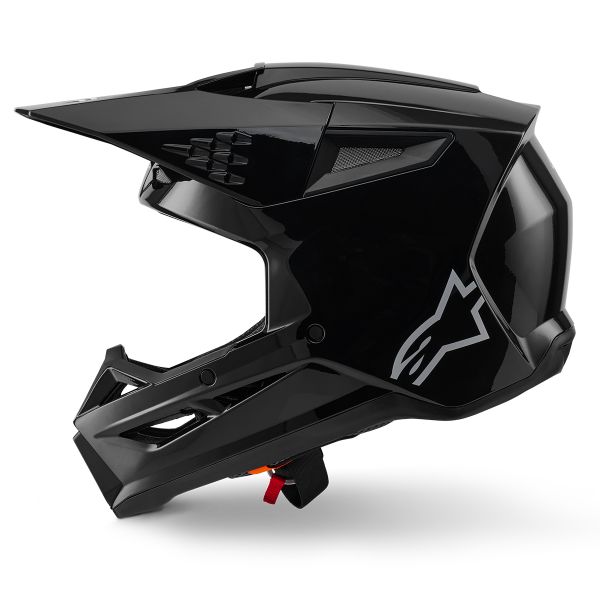 Alpinestars S-M3 Solid Black Glossy